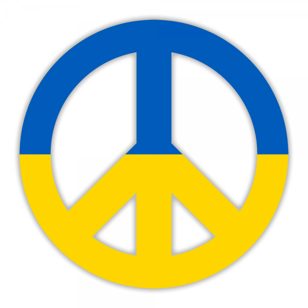 Ukraine Peace Zeichen